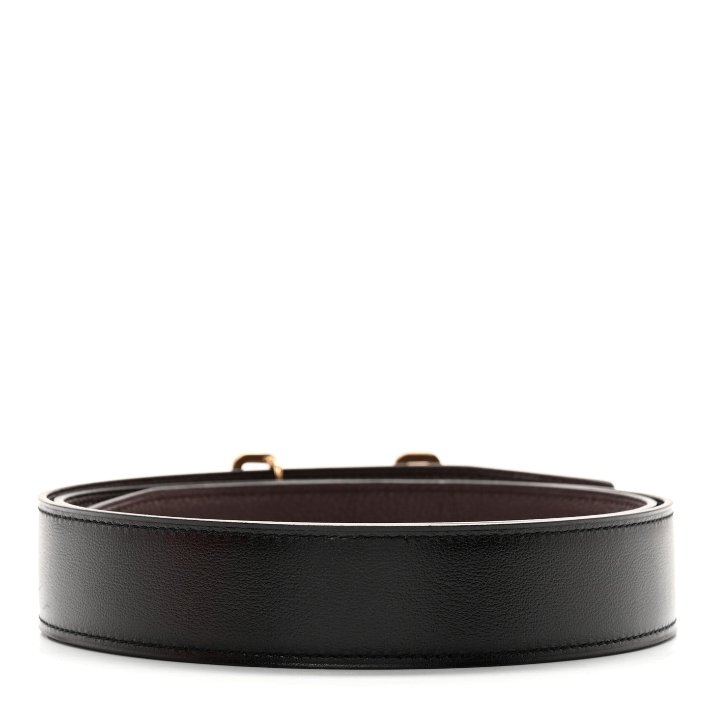 Box 135 Togo 38mm Royal Belt Black Chocolate