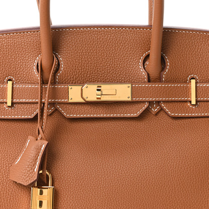Hermes Togo Birkin 30 Gold 8 of 11