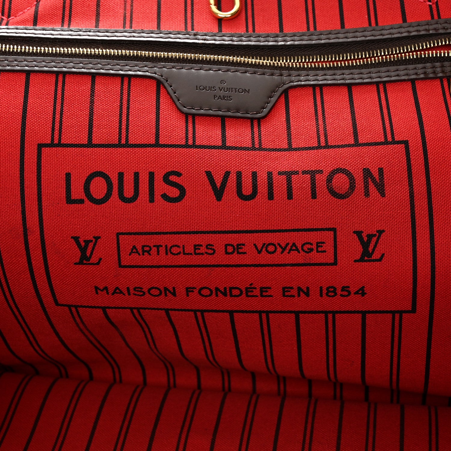 Louis Vuitton Damier Ebene Neo Neverfull GM 6 of 11