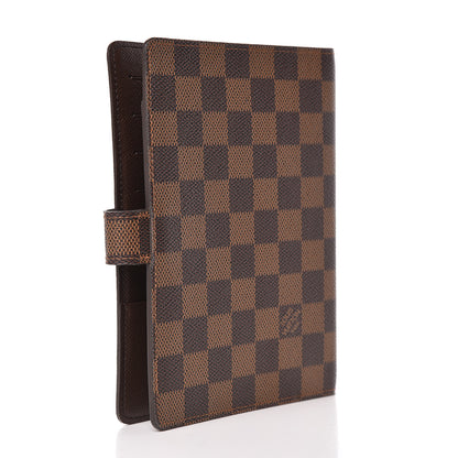 Louis Vuitton Damier Ebene Medium Ring Agenda Cover 3 of 9