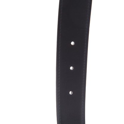 Hermes Swift Togo 32mm H Belt 90 Black Gold 3 of 6