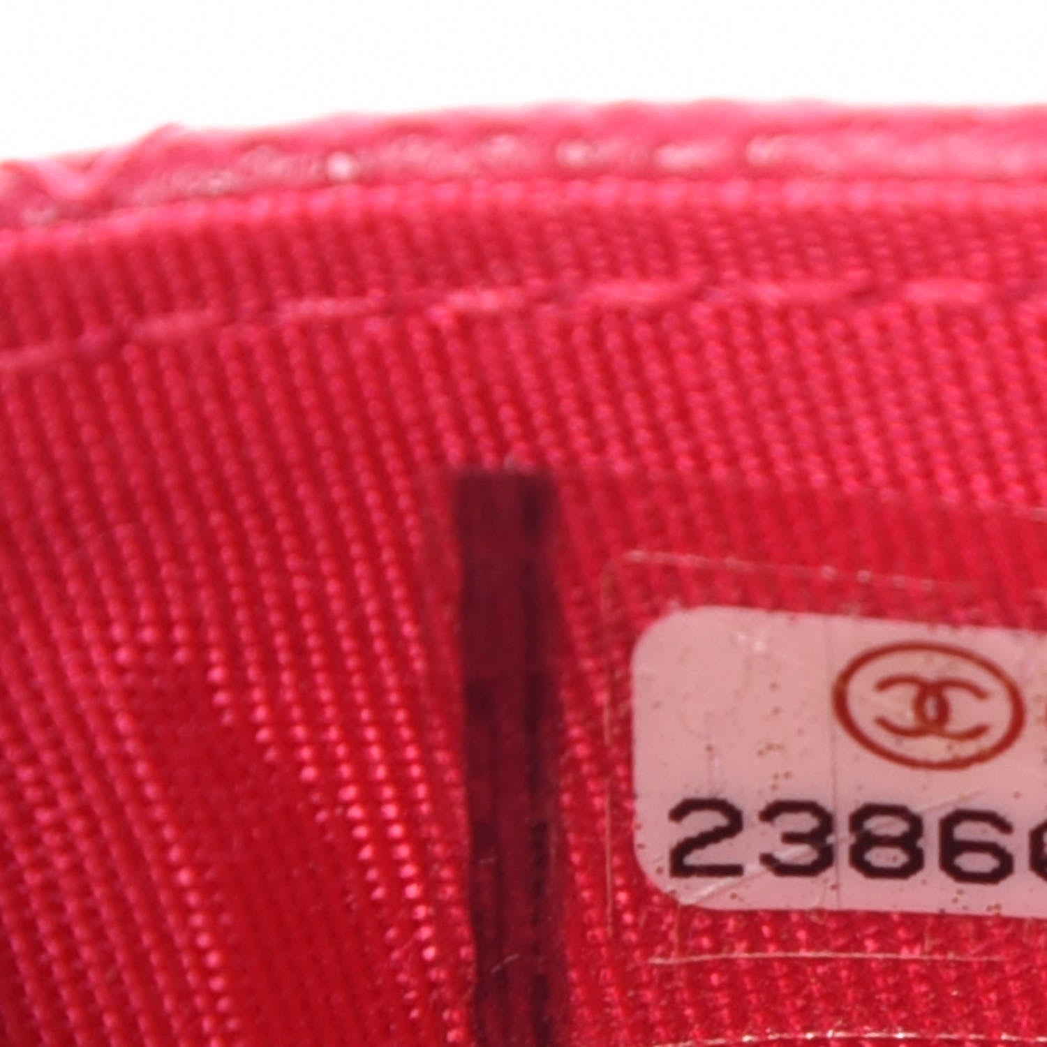 Chanel Caviar Quilted Boy Card Holder Wallet Fuchsia 7 of 11