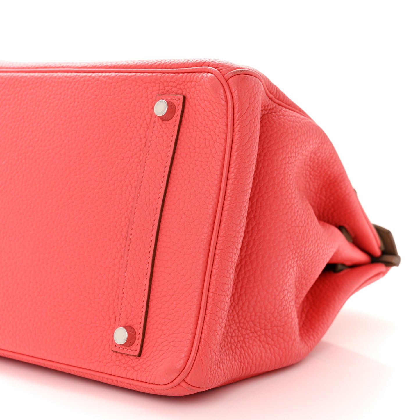 Togo Tadelakt Swift Casaque Tri-Color Birkin 35 Rose Jaipur Argile Etoupe