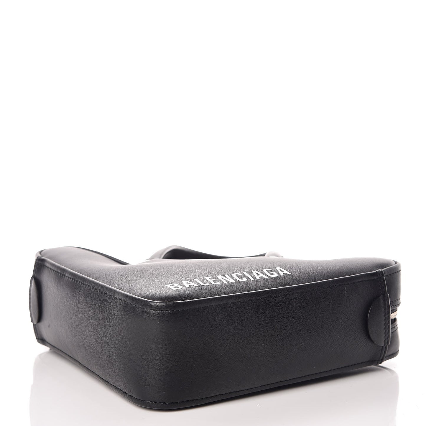 Calfskin XS Triangle Duffle Black