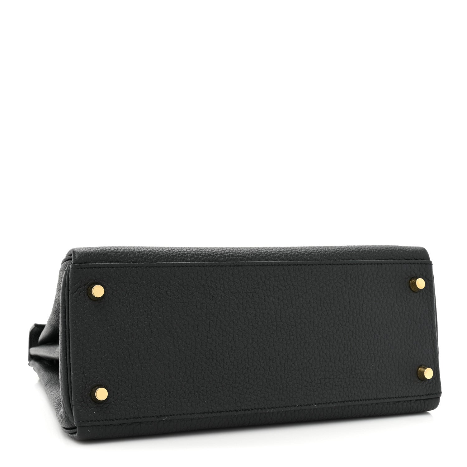 Hermes Togo Shiny Niloticus Crocodile Kelly Retourne Touch 28 Black 3 of 8