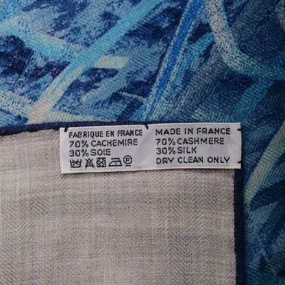 Hermes Cashmere Silk Panthera Pardus Shawl 140 6 of 6