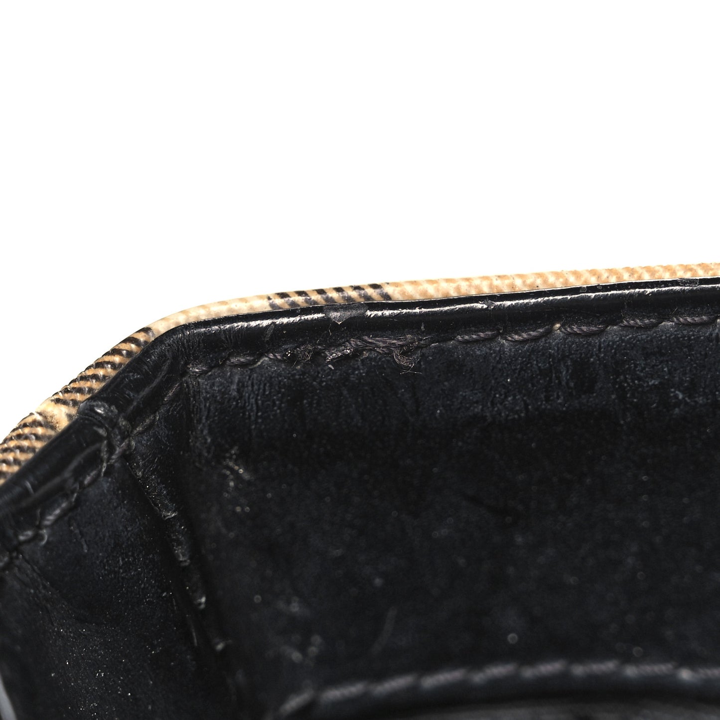 House Check Medium Tote Black