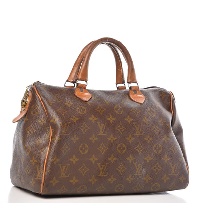 Louis Vuitton Monogram French Company Speedy 30 4 of 31