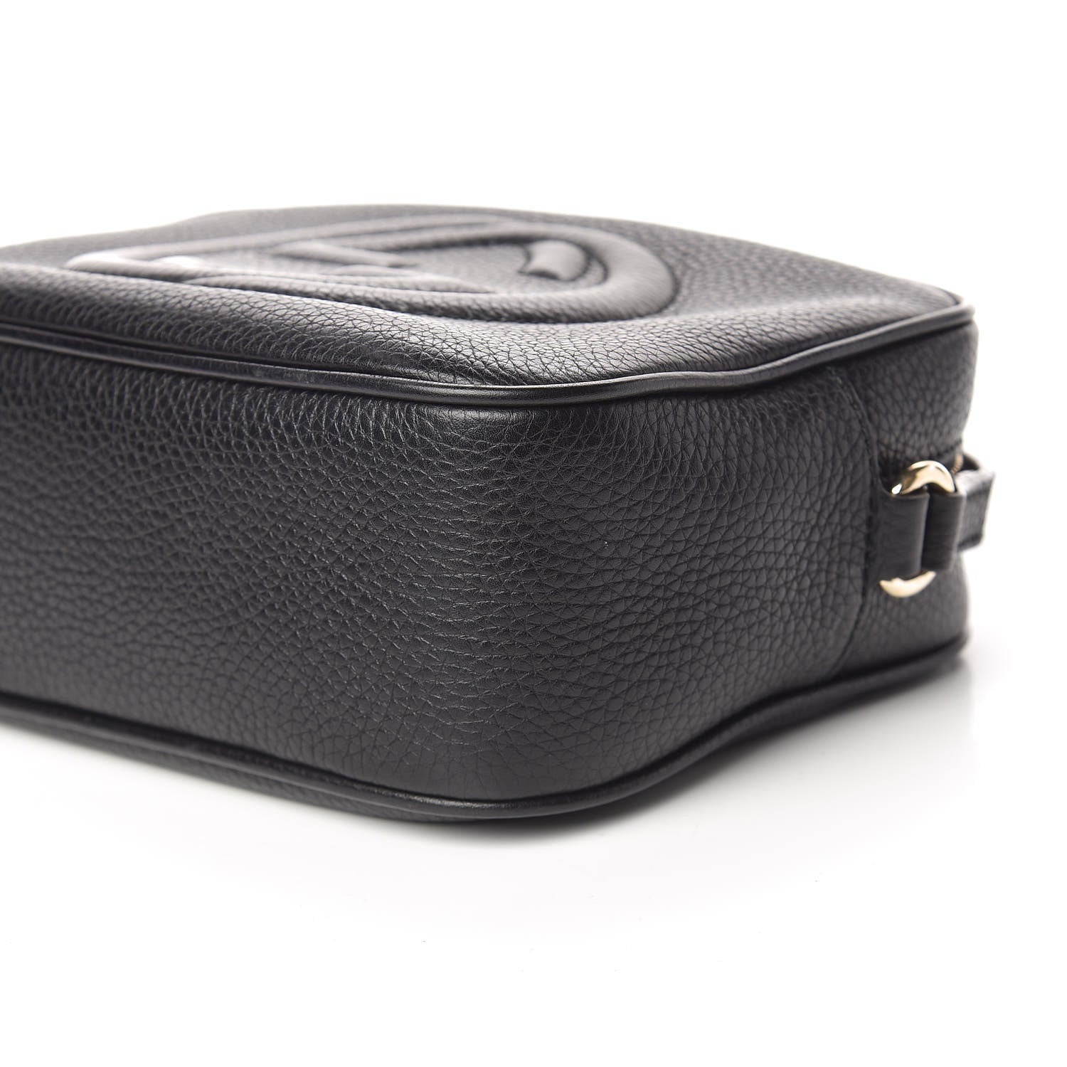 Gucci Pebbled Calfskin Small Soho Disco Bag Black 6 of 10