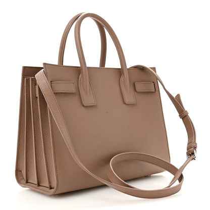 Saint Laurent Grained Calfskin Baby Sac De Jour Pale Blush 3 of 15