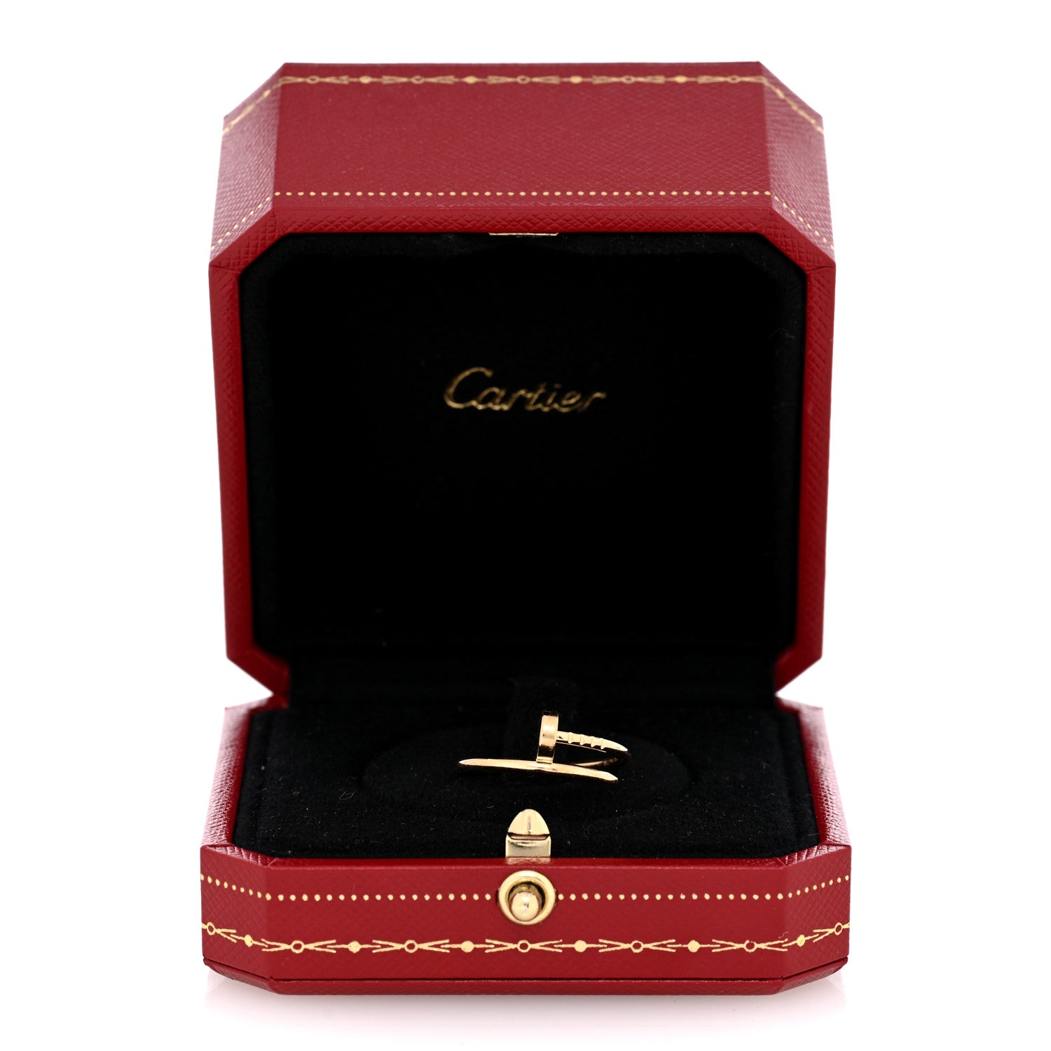 Cartier 18K Yellow Gold Small Juste Un Clou Ring 51 5.75 5 of 5