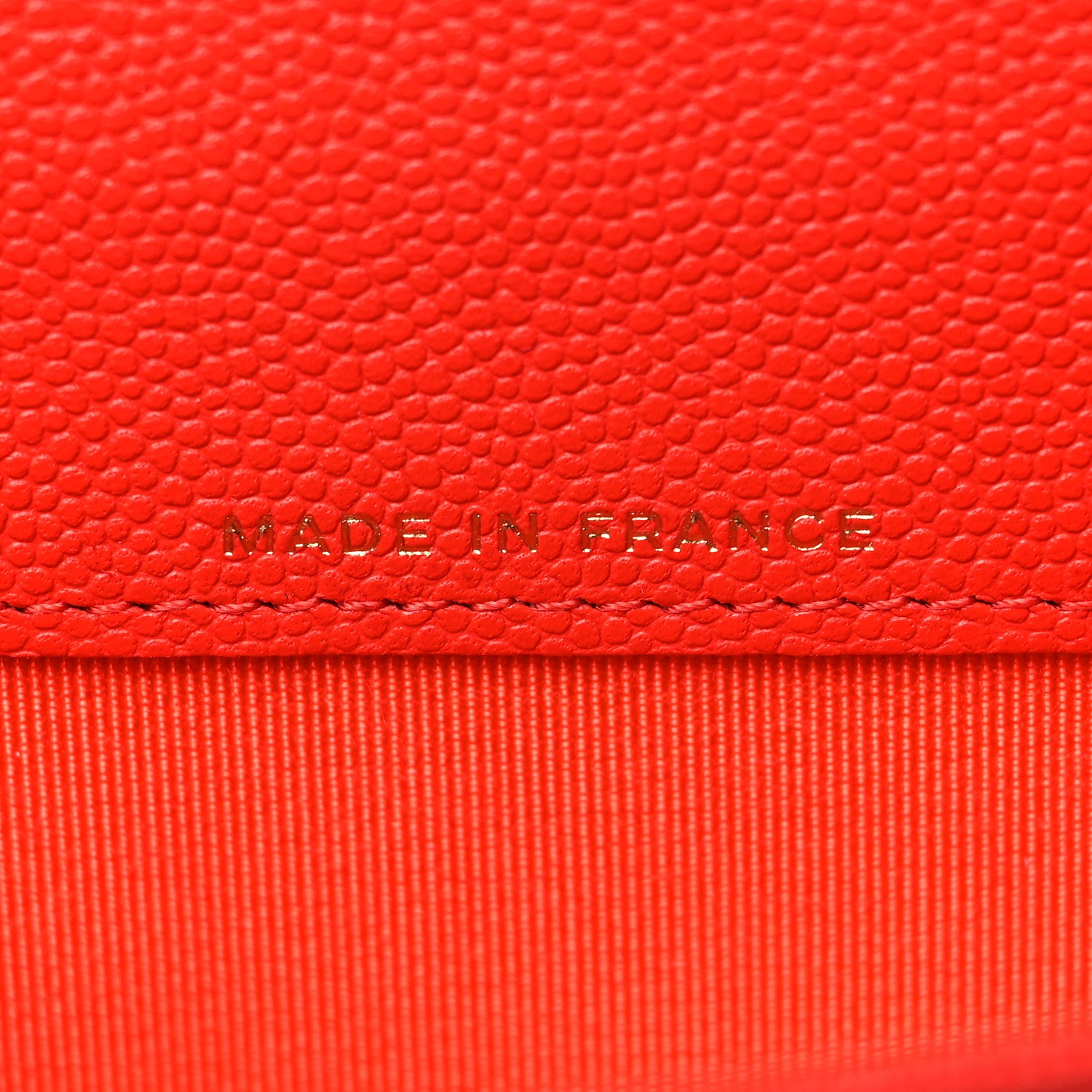 Chanel Caviar Quilted Flap Card Holder Wallet Red 7 of 10