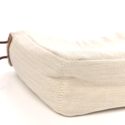 Hermes Canvas Barenia Fourbi 20 PM Pouch Naturel Fauve 8 of 9