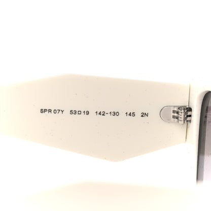 Prada Acetate Symbole Sunglasses SPR 07Y White 5 of 7