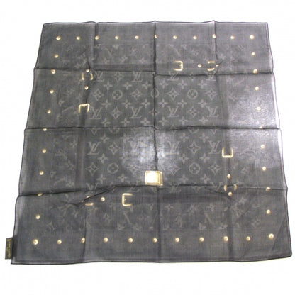 Louis Vuitton Cotton Monogram New Denim Bandana Noir 1 of 4