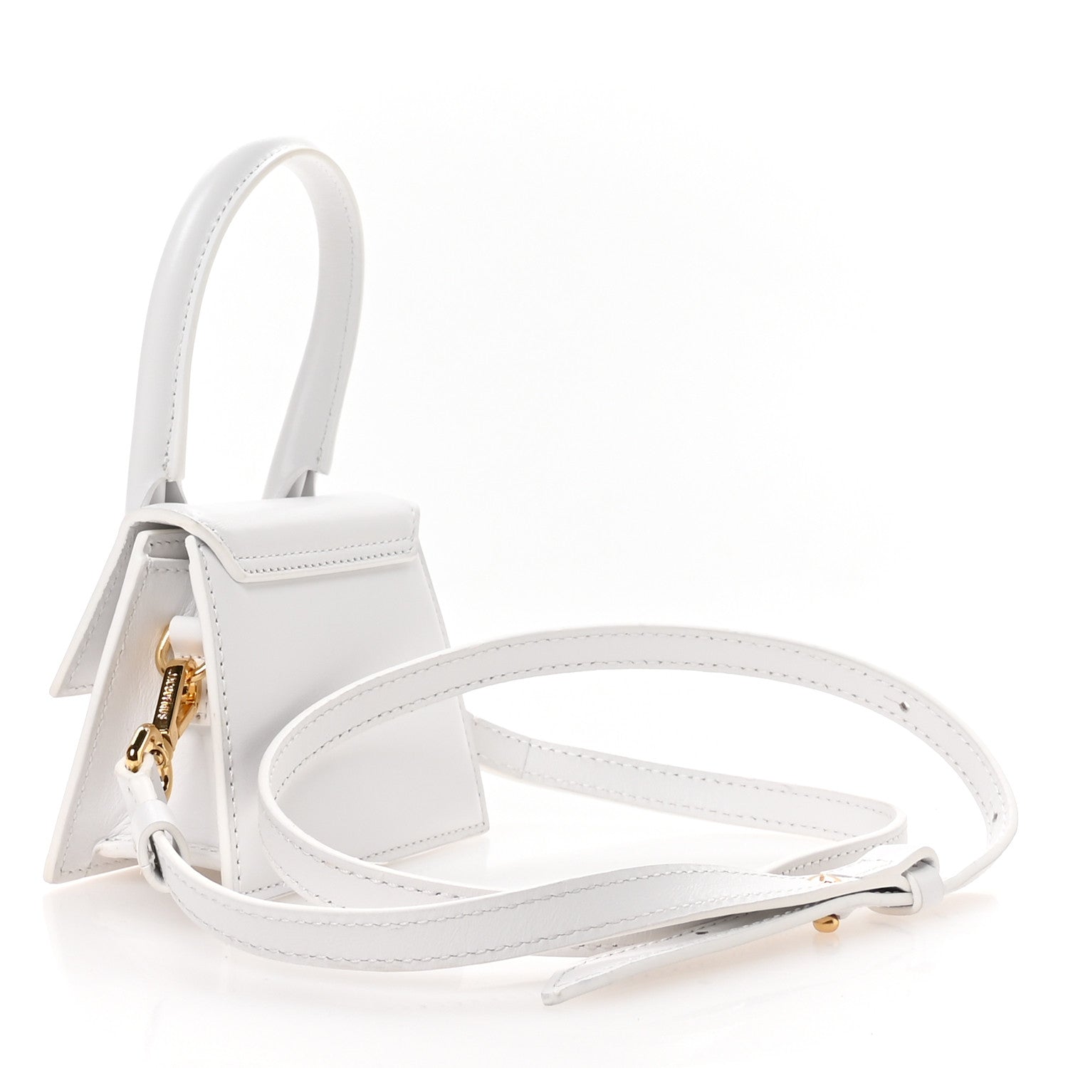Jacquemus Smooth Calfskin Le Chiquito White 3 of 9