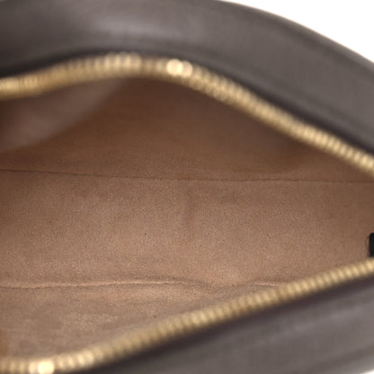 Gucci GG Supreme Monogram Web Mini Ophidia Round Shoulder Bag Brown 5 of 12
