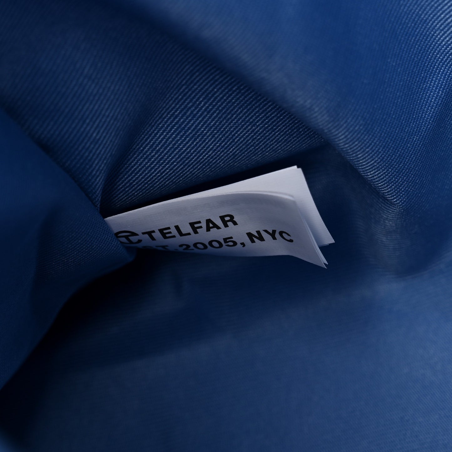 Vegan Leather Medium Shopping Bag Cerulean