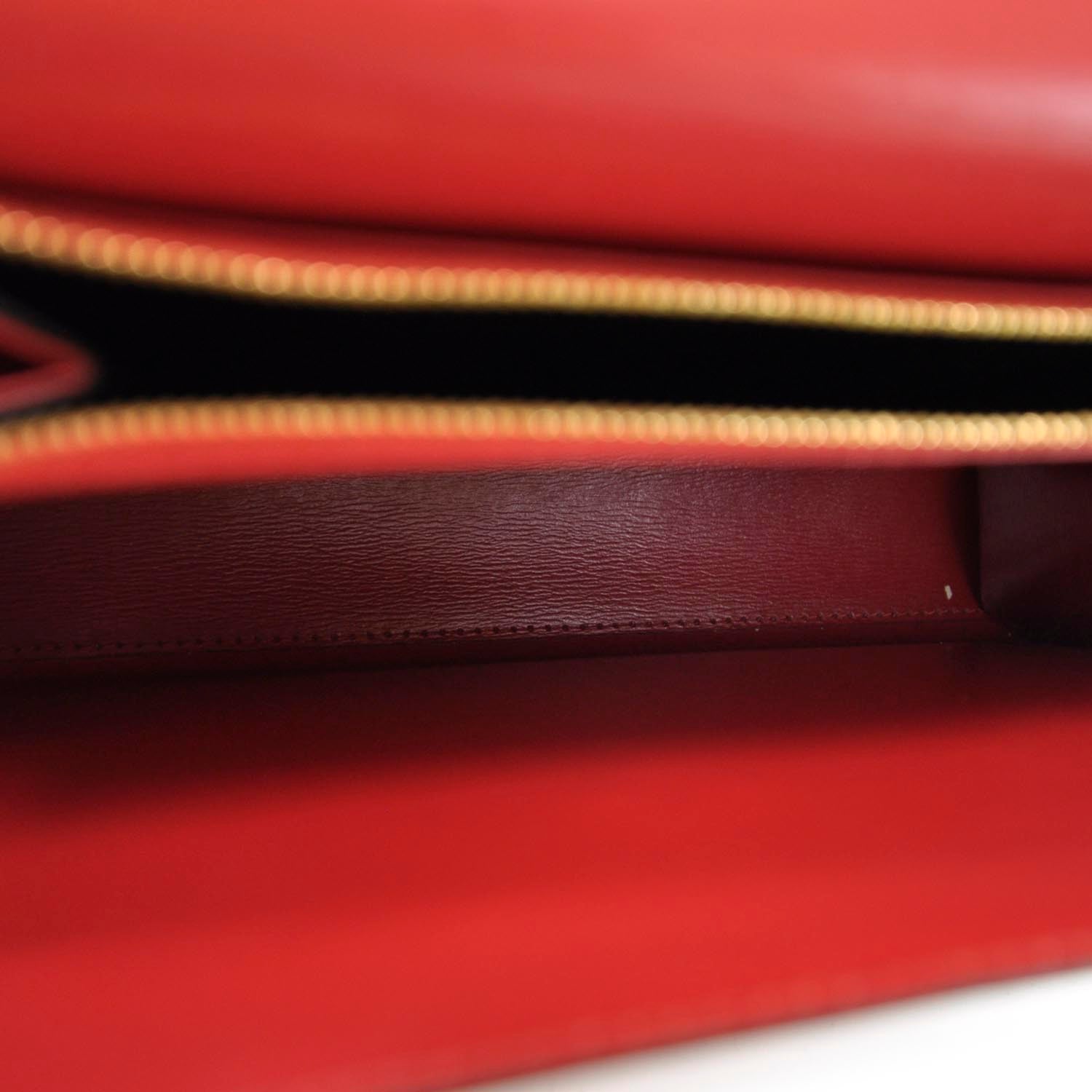Louis Vuitton Epi Malesherbes Red 8 of 10