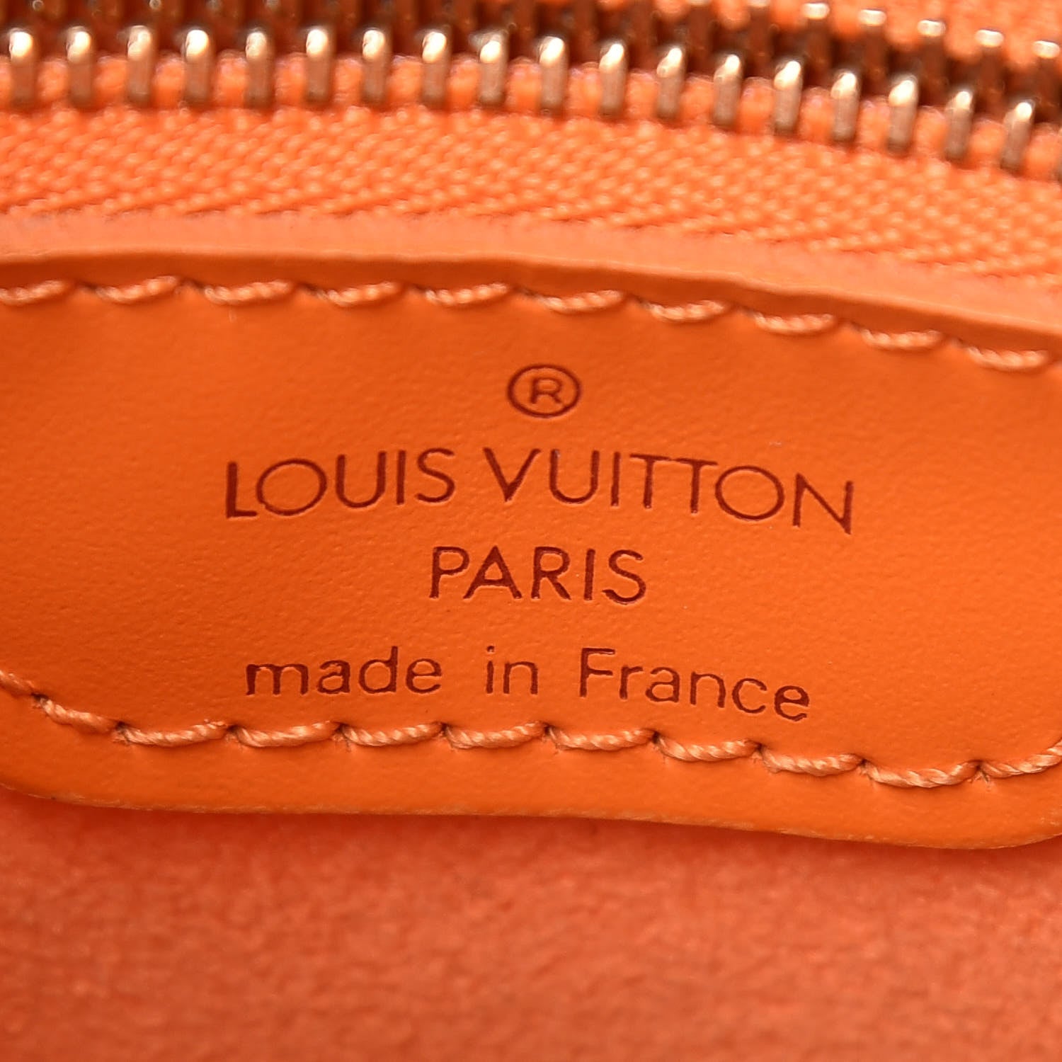 Louis Vuitton Epi Petit Bucket 23 Mandarin 13 of 19