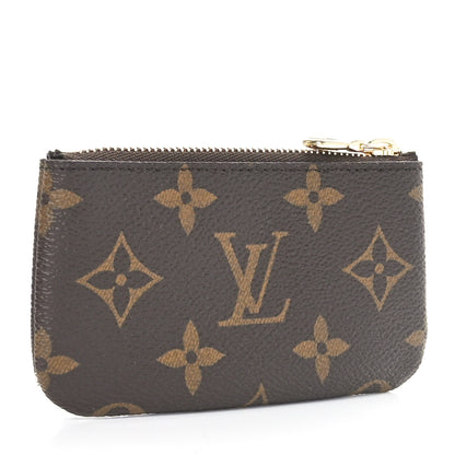 Louis Vuitton Monogram 2022 Christmas Animation Paris Key Pouch Pink 3 of 7