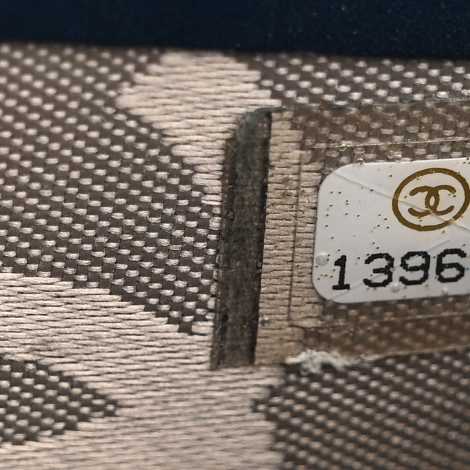 Chanel Calfskin Quilted Cambon Yen Wallet Blue 7 of 10