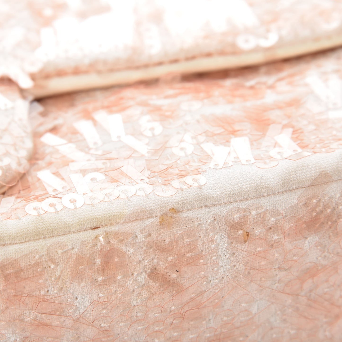 Sequin Paillette Small Flap Light Pink