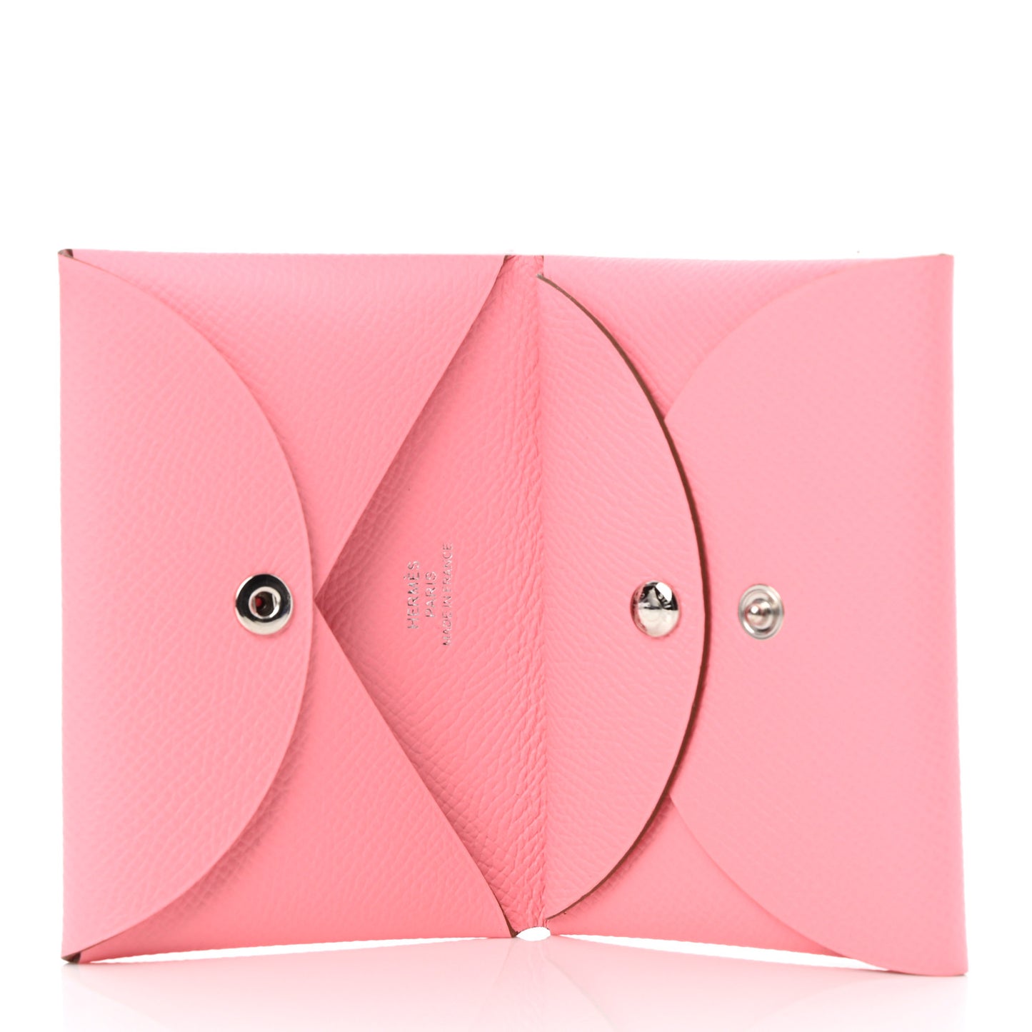 Epsom Calvi Duo Card Case Rose Confetti