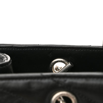 Saint Laurent Calfskin Y Quilted Monogram Large Loulou Shopper Black 13 of 13