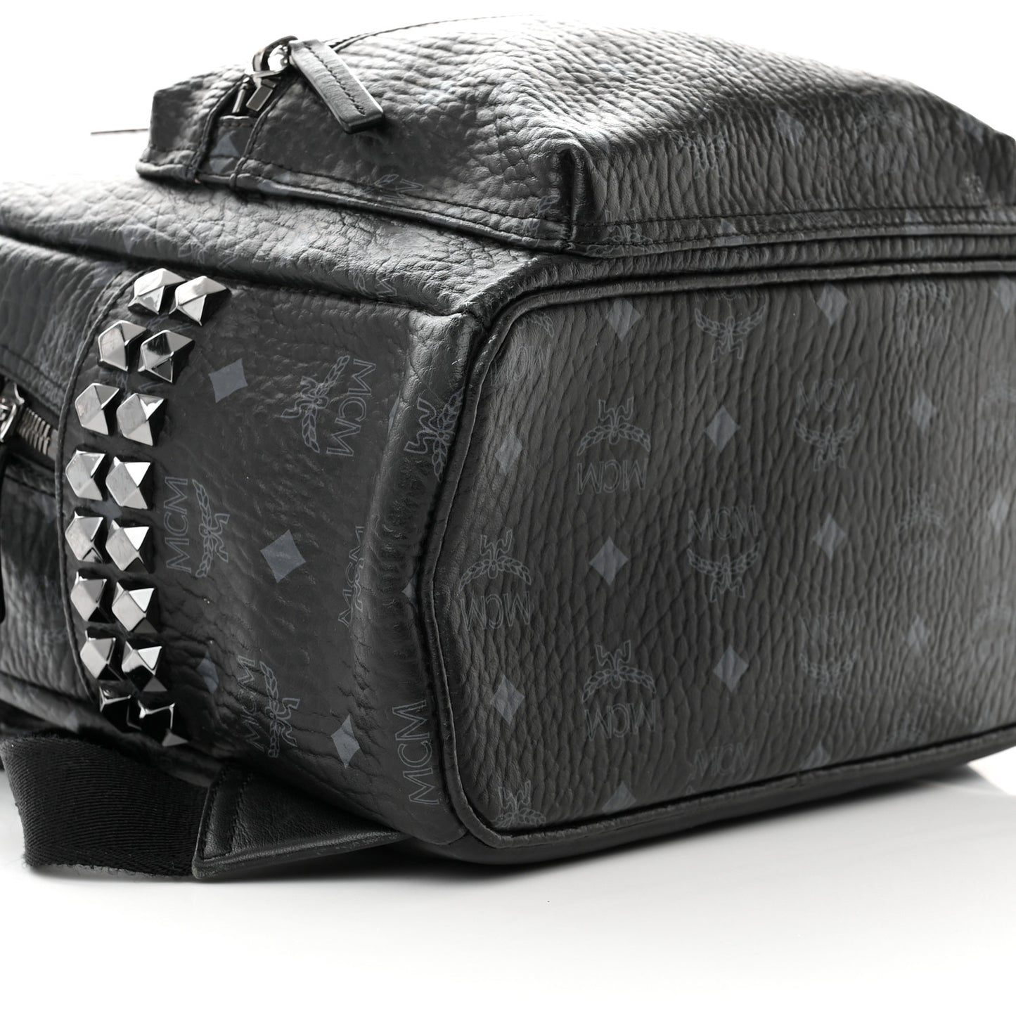 Visetos Small Side Stud Stark Backpack Black