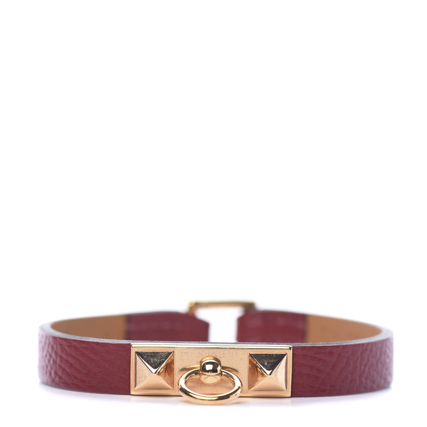 Epsom Micro Rivale Bracelet S Rouge Grenat