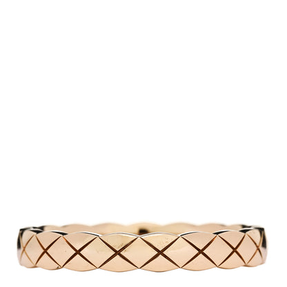 Chanel 18K Beige Gold Mini Coco Crush Ring 57 8 1 of 5