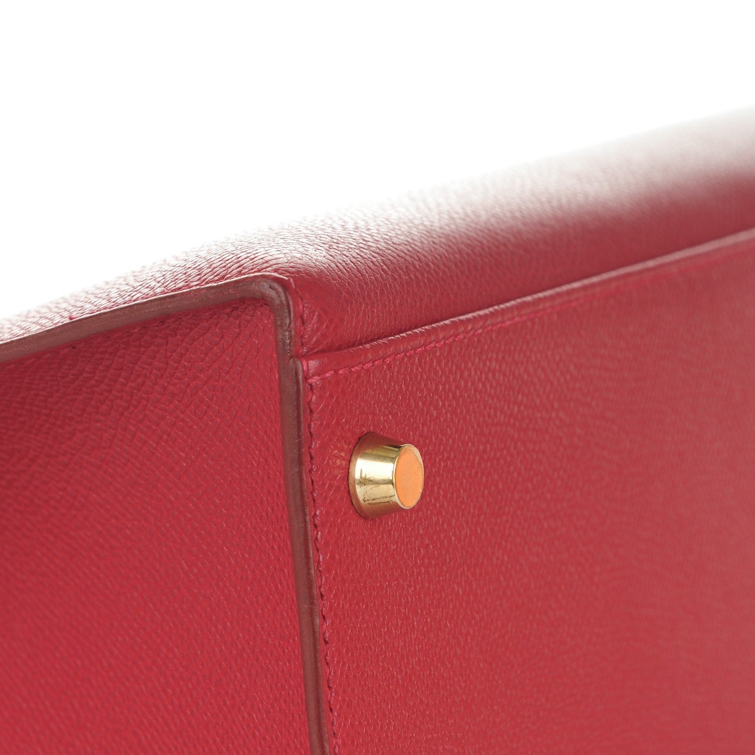 Hermes Courchevel Kelly Sellier 35 Rouge Vif 17 of 27