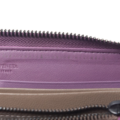 Bottega Veneta Nappa Intrecciato Zip Around Wallet Corot 7 of 12