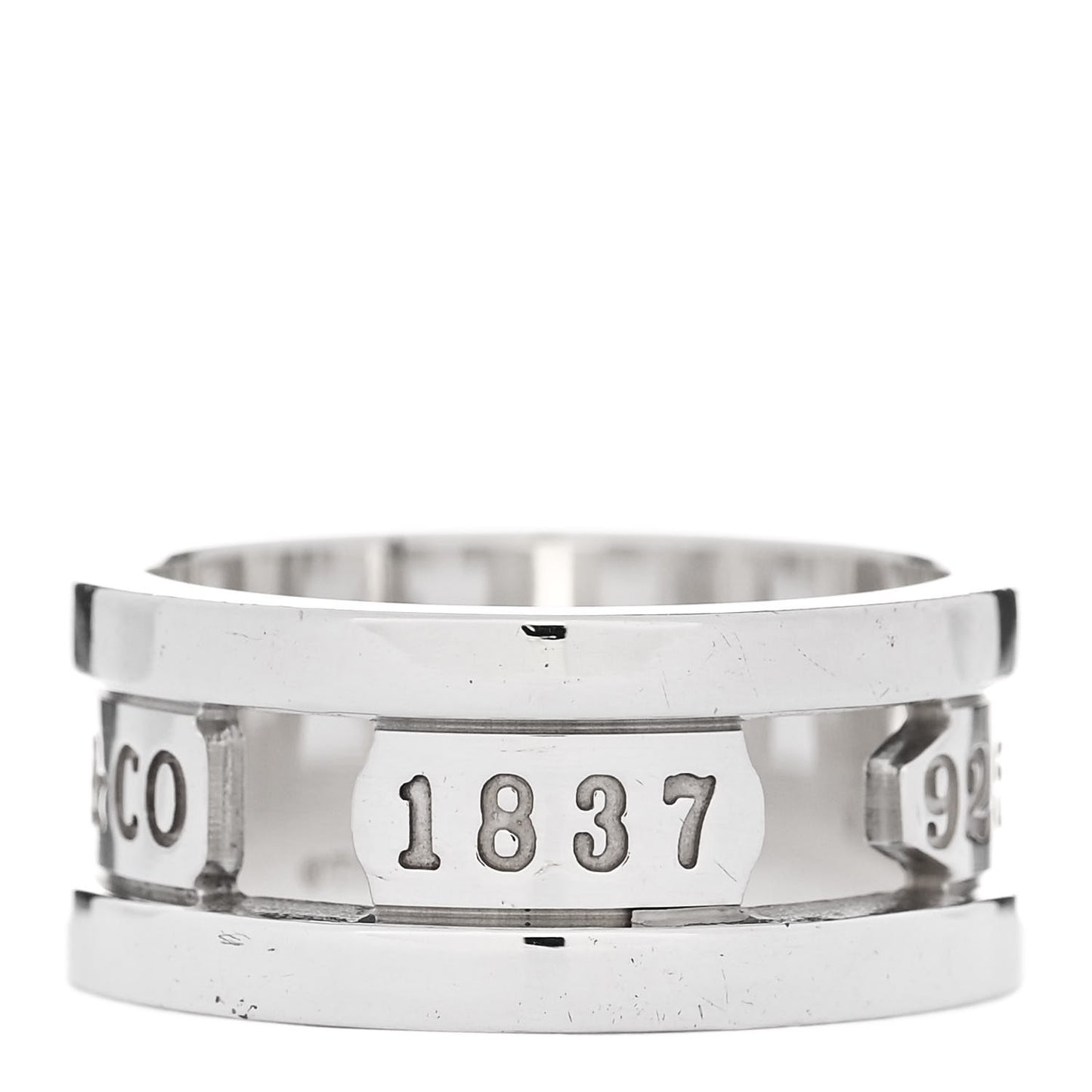 Sterling Silver 1837 Elements Ring 57 8