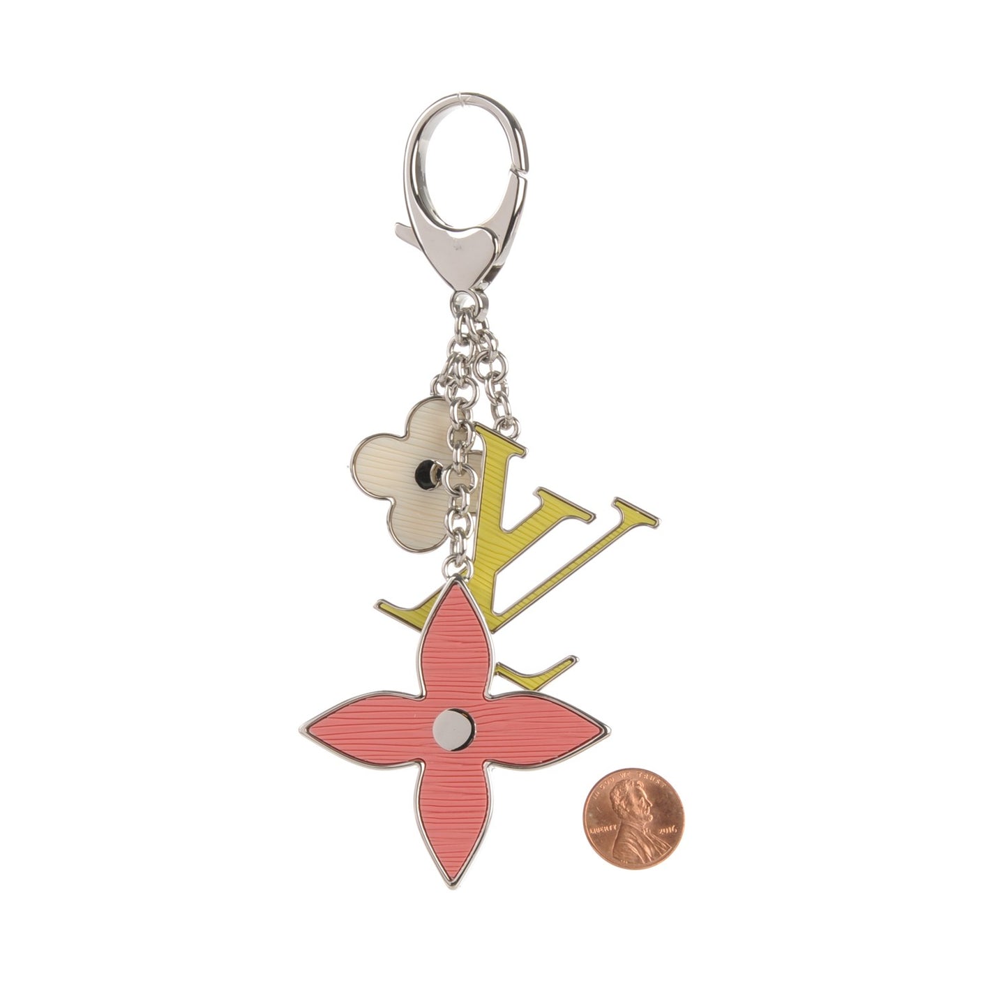 Fleur d'Epi Bag Charm Tri-Color