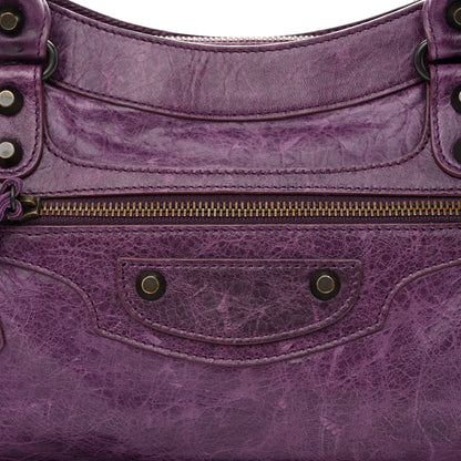 Balenciaga Agneau Classic Hardware First Raisin 8 of 10