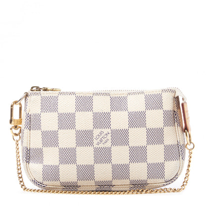 Louis Vuitton Damier Azur Mini Pochette Accessories 1 of 7