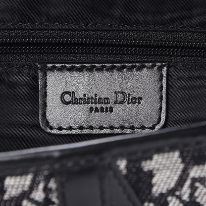 Christian Dior Monogram Saddle Bag Black 6 of 7