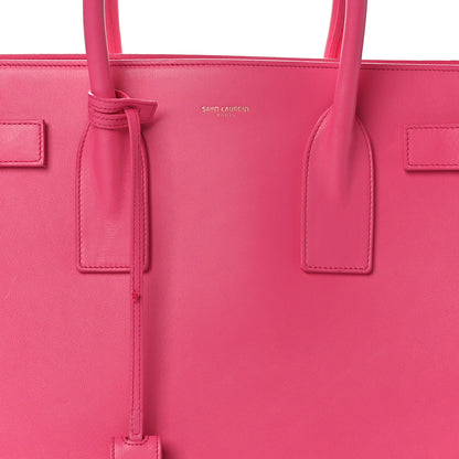 Saint Laurent Calfskin Large Sac De Jour Carryall Bubblegum 8 of 14