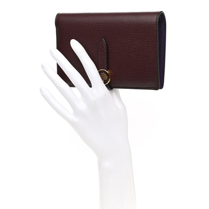 Mulberry Cross Grain Calfskin Tree Wallet Oxblood 2 of 8
