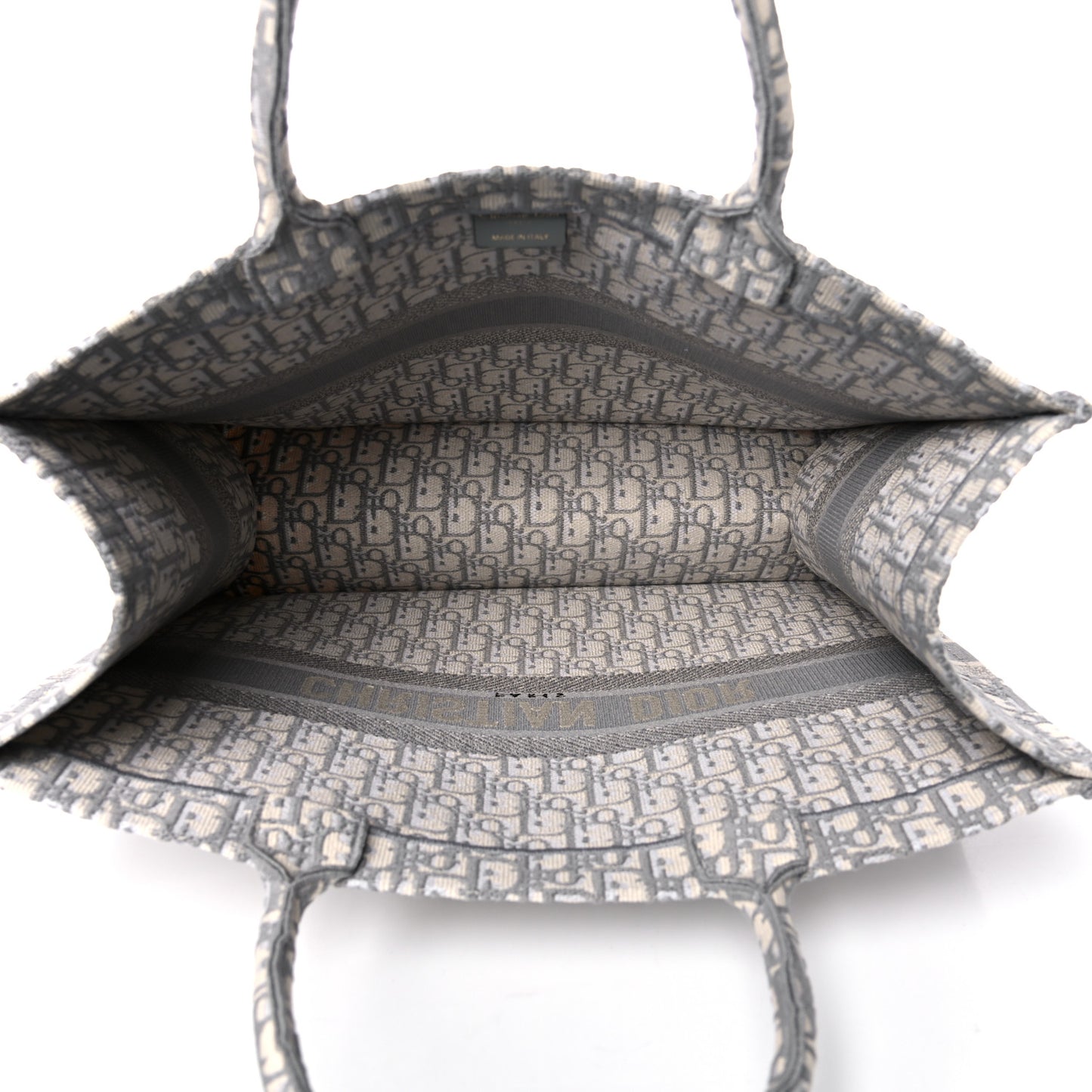 Oblique Large Book Tote Grey