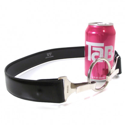 Gucci Leather Ring Belt Black 32 3 of 5