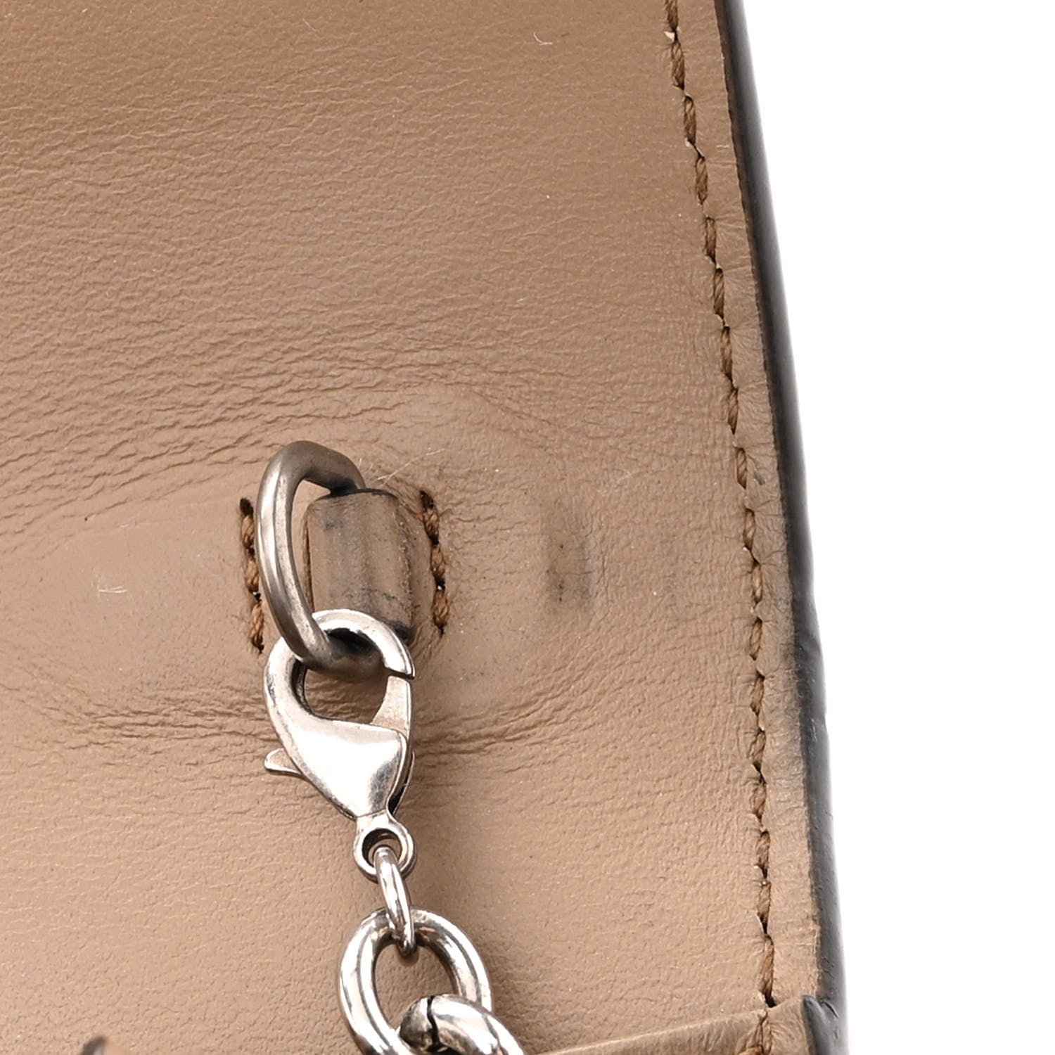 Gucci GG Supreme Monogram Mini Dionysus Chain Wallet Beige Taupe 12 of 15