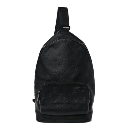 Louis Vuitton Monogram Shadow Racer Slingbag Black 1 of 8