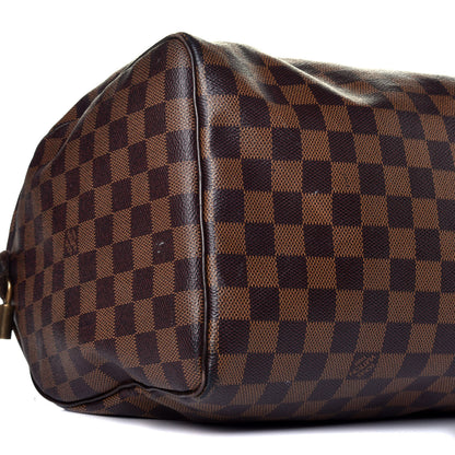 Louis Vuitton Damier Ebene Speedy 35 7 of 9