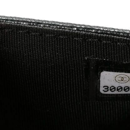 Chanel Lambskin Quilted Chanel 19 Flap Wallet Black 8 of 9