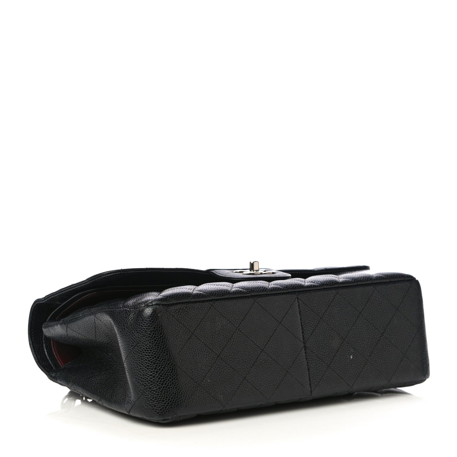 Chanel Caviar Quilted Jumbo Double Flap Black 4 of 13