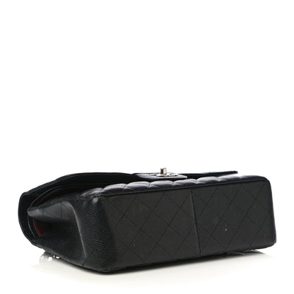 Chanel Caviar Quilted Jumbo Double Flap Black 4 of 13