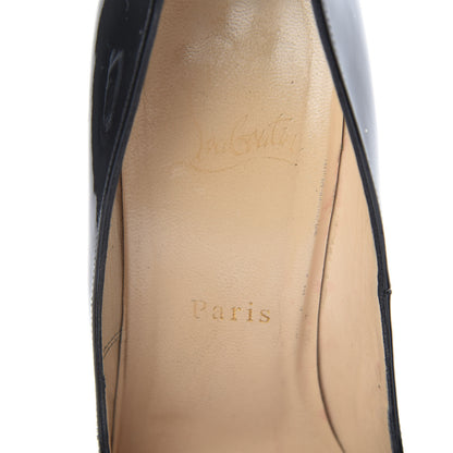 Christian Louboutin Patent Bianca 140 Pumps 38.5 Black 6 of 15